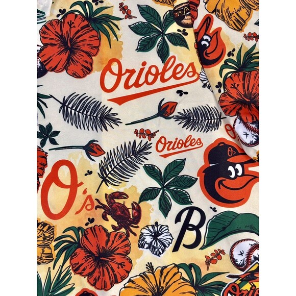Baltimore Orioles Hawaiian Shirt SGA 7/12/2025 - Extra Large MLB Baseball O’s - Picture 3 of 7